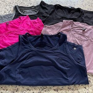 90 degrees by Reflex‎ Athletic Tank Tops Size Medium 5 in bundle.